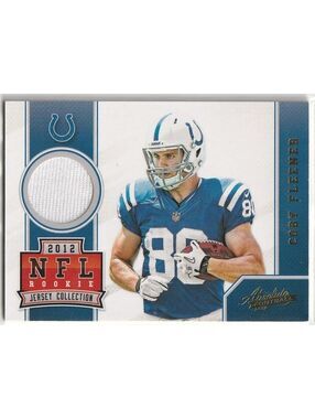 2012 Panini Absolute Coby Fleener Rookie Jersey Collection